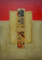 afi nafissy: Rouge et terre (70x100)