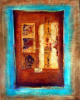 afi nafissy: Turquoise (80x100)