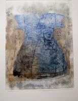 afi nafissy: Robe 2 (Collagraphie)